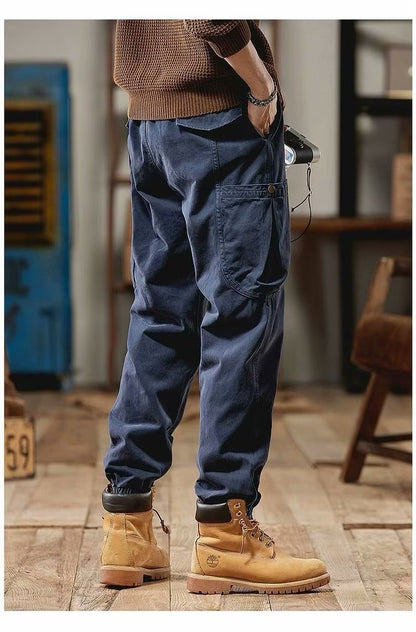 Autumn Fashion Brand Overalls Men's Loose men's clothing