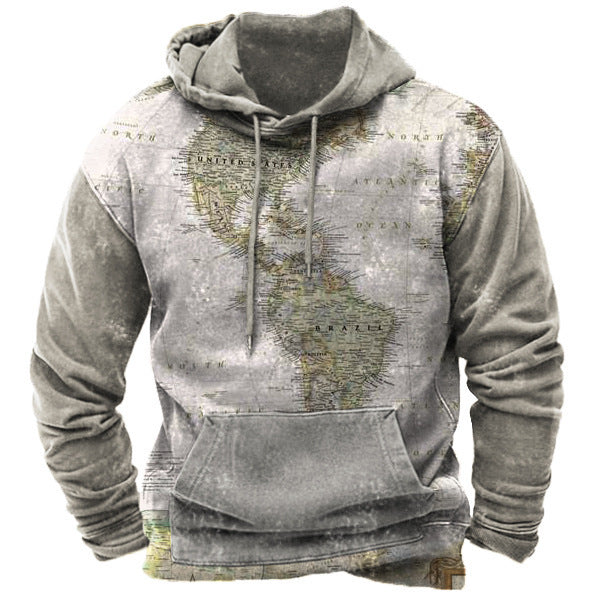 Digital Printing Street Sports Fashion Trend Hoodie T-Shirt