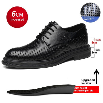 Height Increasing Insole Calf Leather Shoes Shoes & Bags