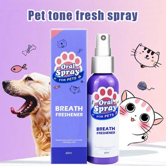 Pet Deodorant Tooth Cleaning Spray Pet Products