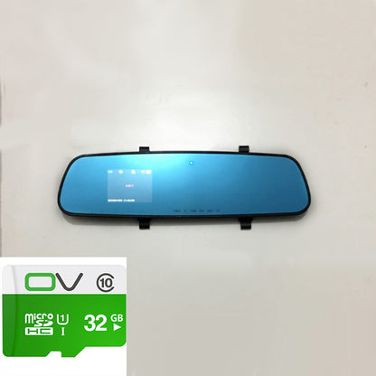 1080P HD Rearview Mirror Driving Recorder Gadgets
