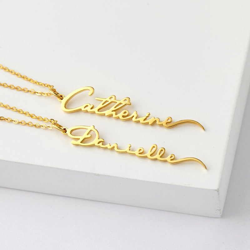 Personalized Signature Name Necklace Stainless Steel Necklace Women Jewelry Jewelry