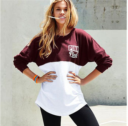 Autumn Fashion sweatshirts peach heart love letter apparels & accessories