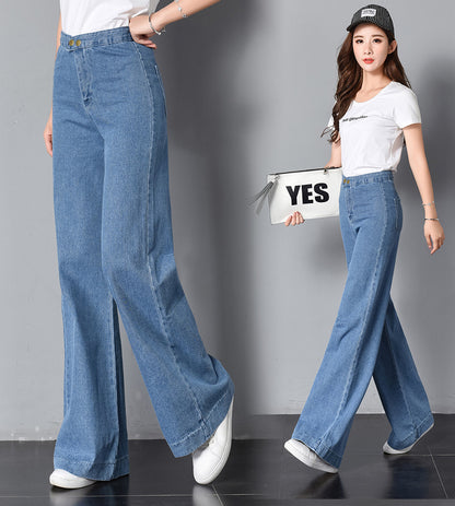 High-rise tencel jeans apparel & accessories