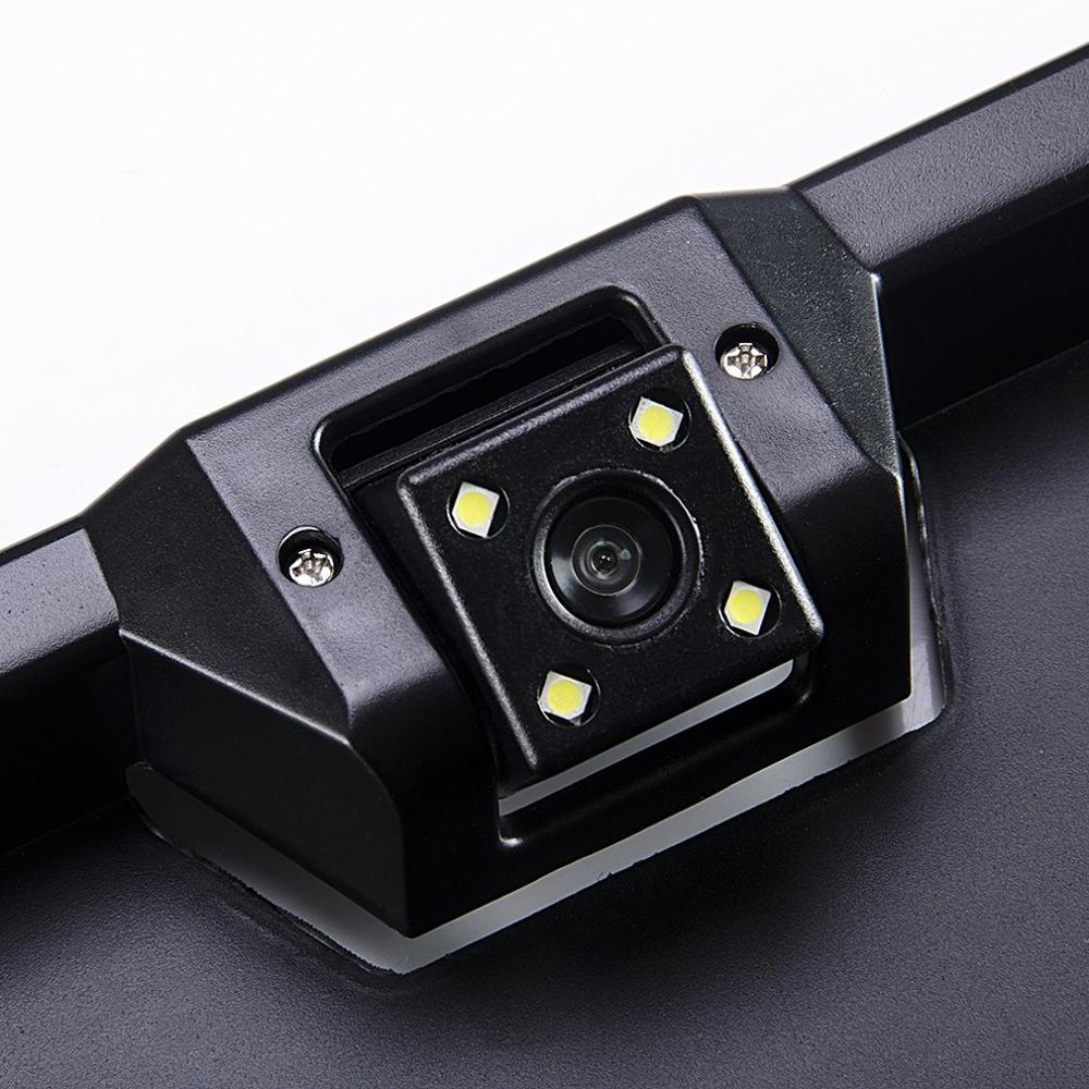 European license plate camera reversing night vision rear view Gadgets