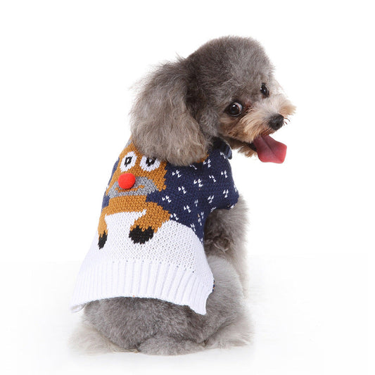 Pet Printed Dog Sweater pet cloths