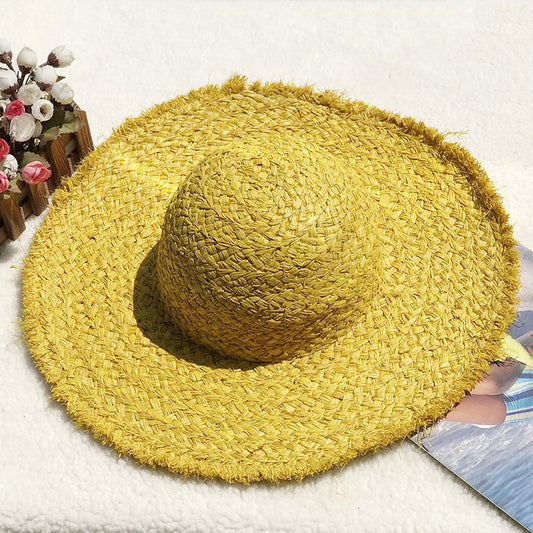 Natural Lafite Hat Sun Protection Hat Jewelry