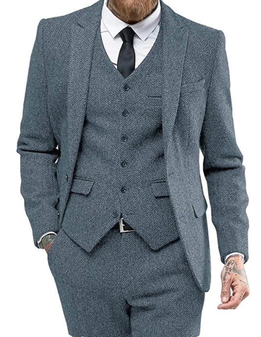 Men's suit three-piece suit T-Shirt