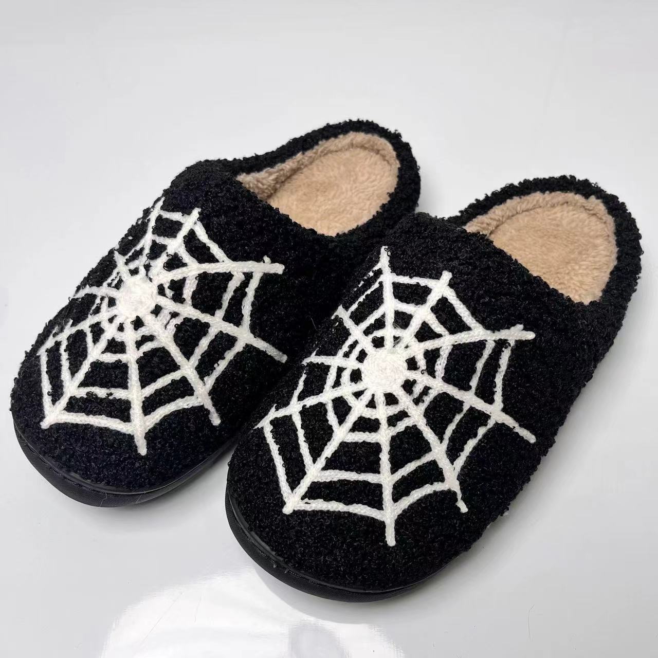 Cotton Slippers Cartoon Spider Neutral Home halloween