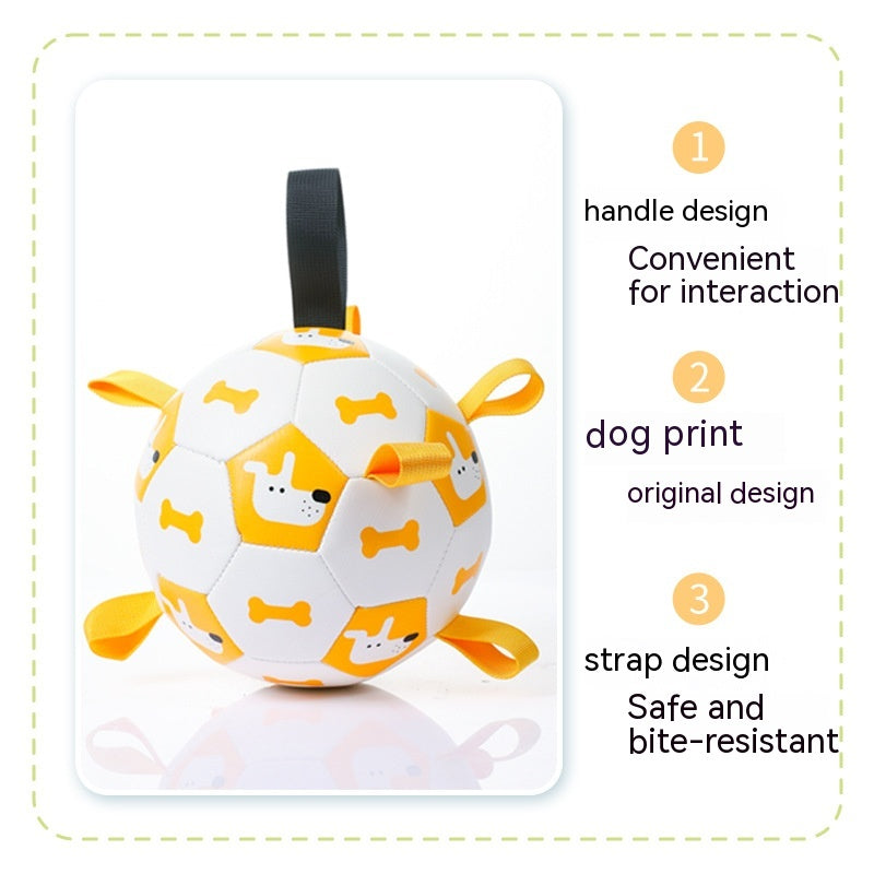 Dog Interactive Football Toys Children Soccer Dog Outdoor Training Balls Pet Products