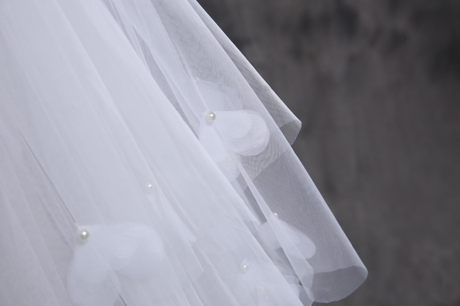 Bridal gown wedding veil apparel & accessories