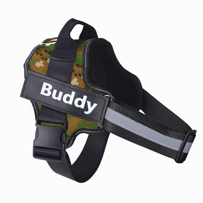 Personalized Dog Harness Reflective Breathable Dog Harness