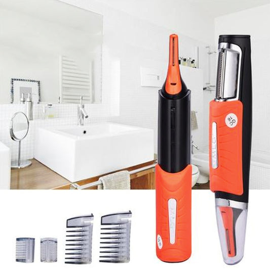 Multifunctional Double-head Shaving Machine Eyebrow Nose Hair Trimmer Gadgets