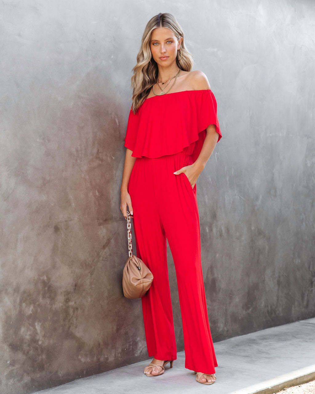 Fashion Temperament Leisure Wide Leg Jumpsuit Women apparel & accessories