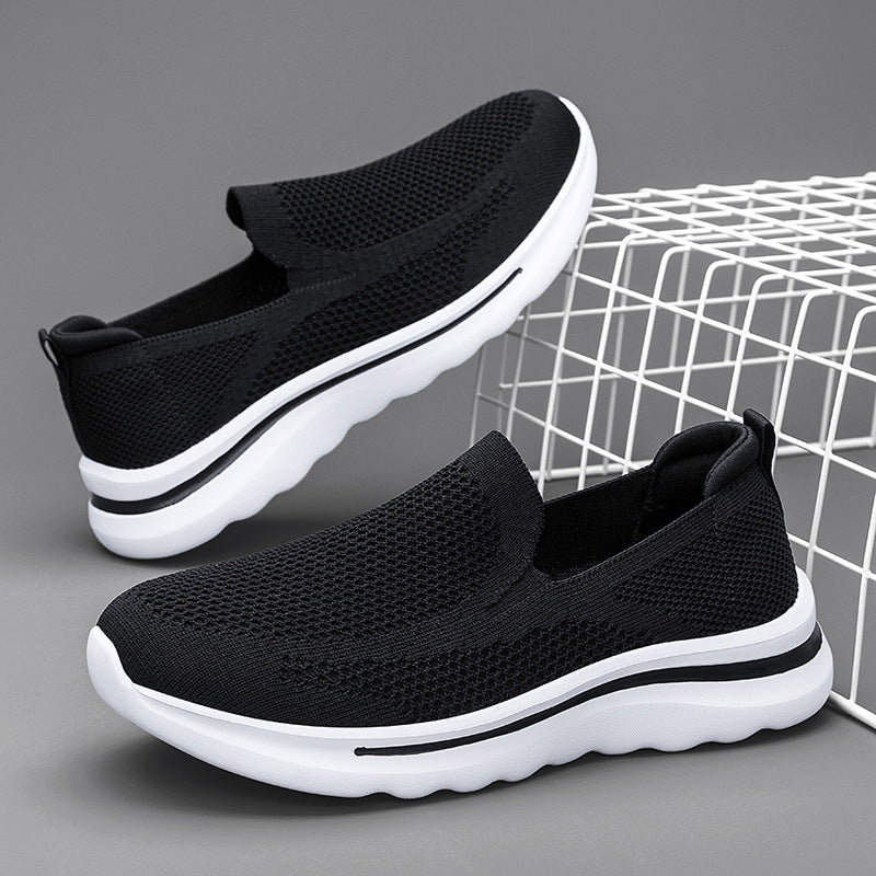 Breathable Mesh Sports Women Walking Jogging Flat Shoes Shoes & Bags