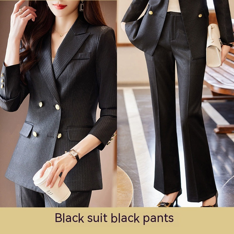 Women's Graceful And Fashionable Slim Waist Suit Business Suit apparel & accessories