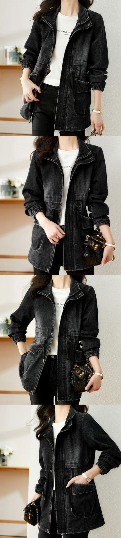 Fashion Personalized Denim Jacket Women apparel & accessories