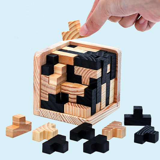 Wooden Puzzle Kongming Lock Luban Toys Toys