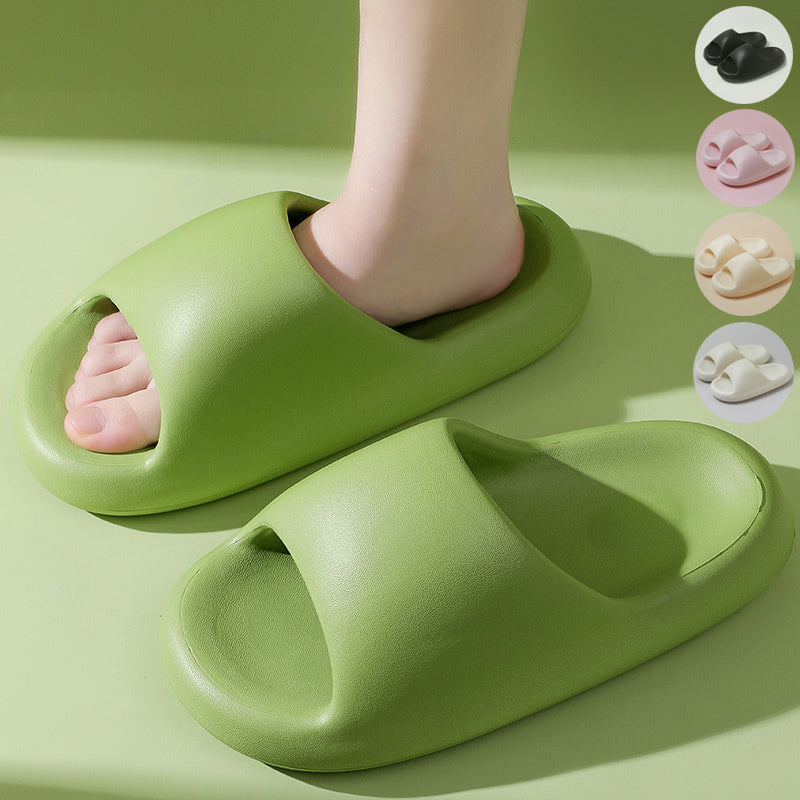 Bread Shoes Soft Slippers Summer Candy Color Bathroom Slippers Shoes & Bags