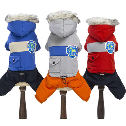 clothes for pets Dog snow coat pet cloths