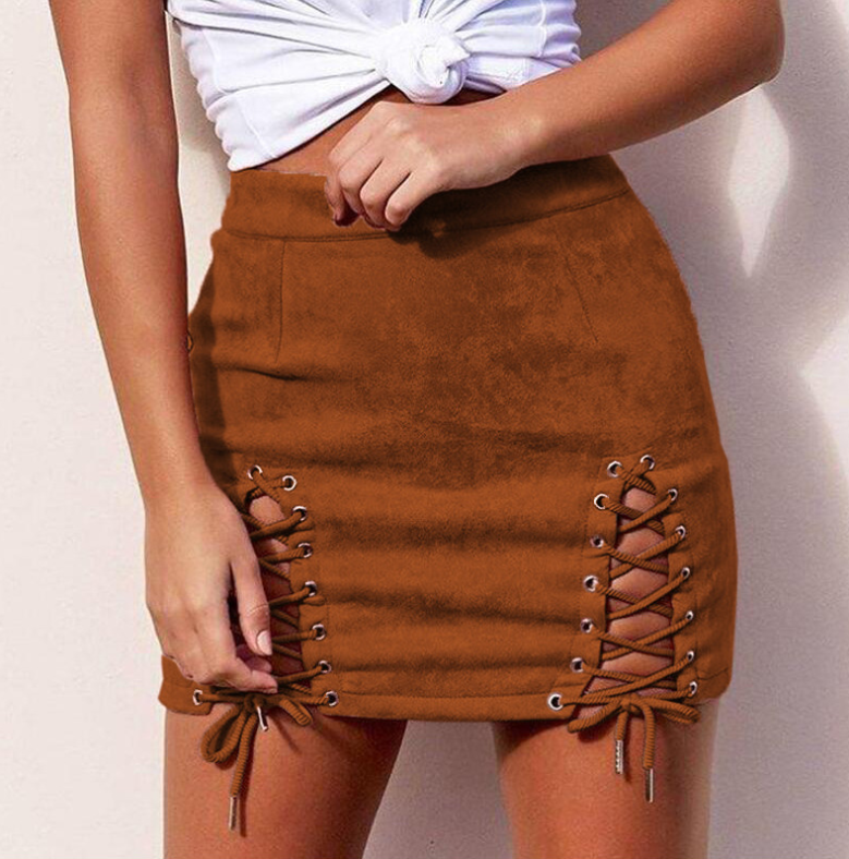 Spring new nightclub women's sexy tight-fitting bag hip skirt solid color apparels & accessories