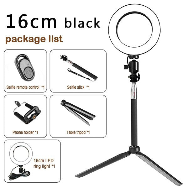 Compatible with Apple, Tripod Fill Light Live Bracket Beauty Light Set Ring Light Gadgets