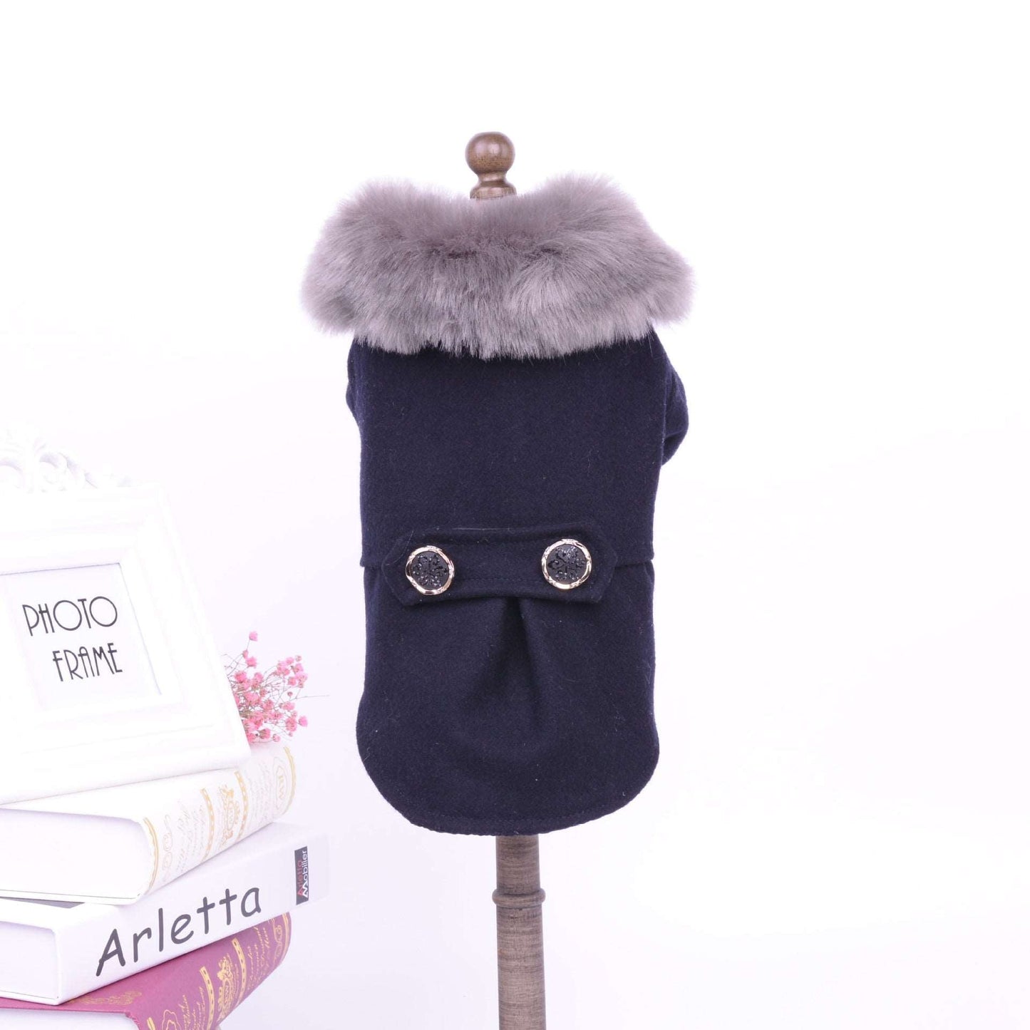 Pet Solid Color Autumn Winter Coat pet cloths