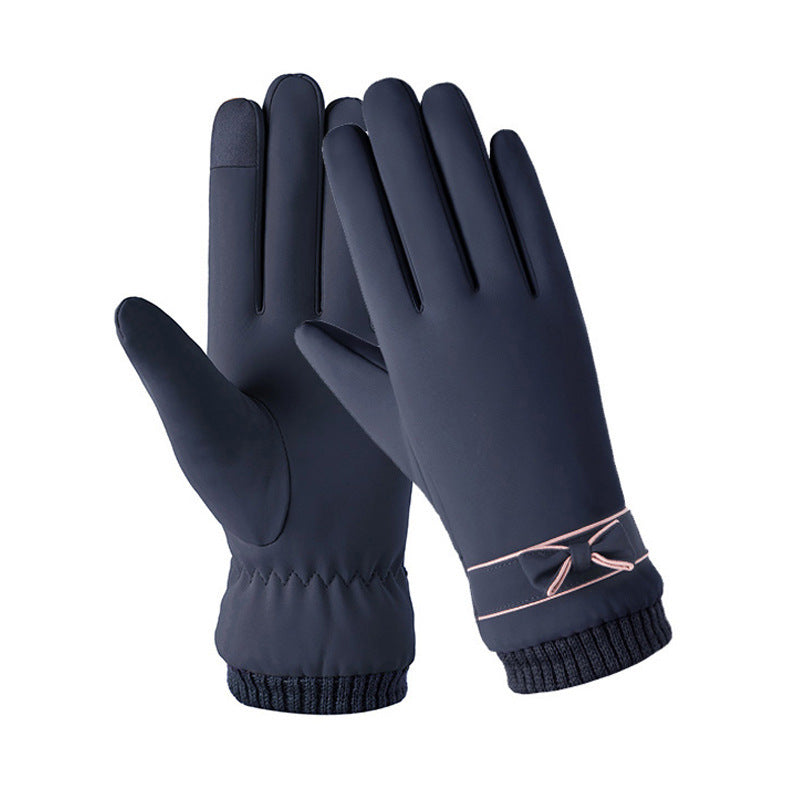 Gloves Women's Skin-feeling Fabric Soft And Windproof apparels & accessories