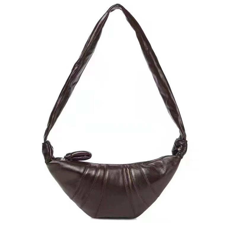 Leather Underarm Dumpling Bag Crossbody apparel & accessories