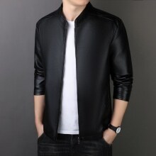 PU Leather Coat Men's Leather Jacket apparels & accessories