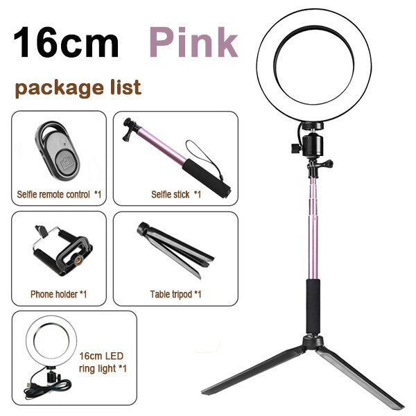 Compatible with Apple, Tripod Fill Light Live Bracket Beauty Light Set Ring Light Gadgets