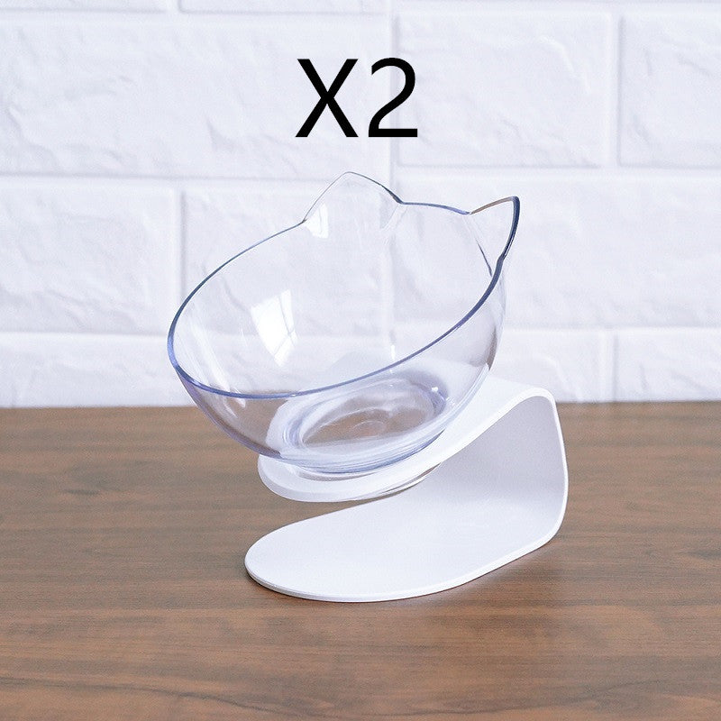 Non Slip Double Pet feeder Bowl With Raised Stand Pet feeder