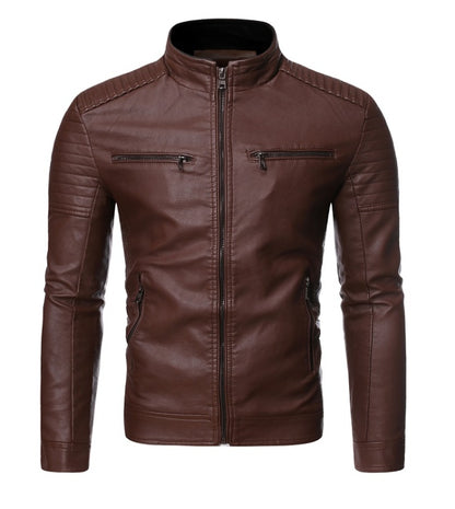 Zip decorative motorcycle jacket apparel & accessories