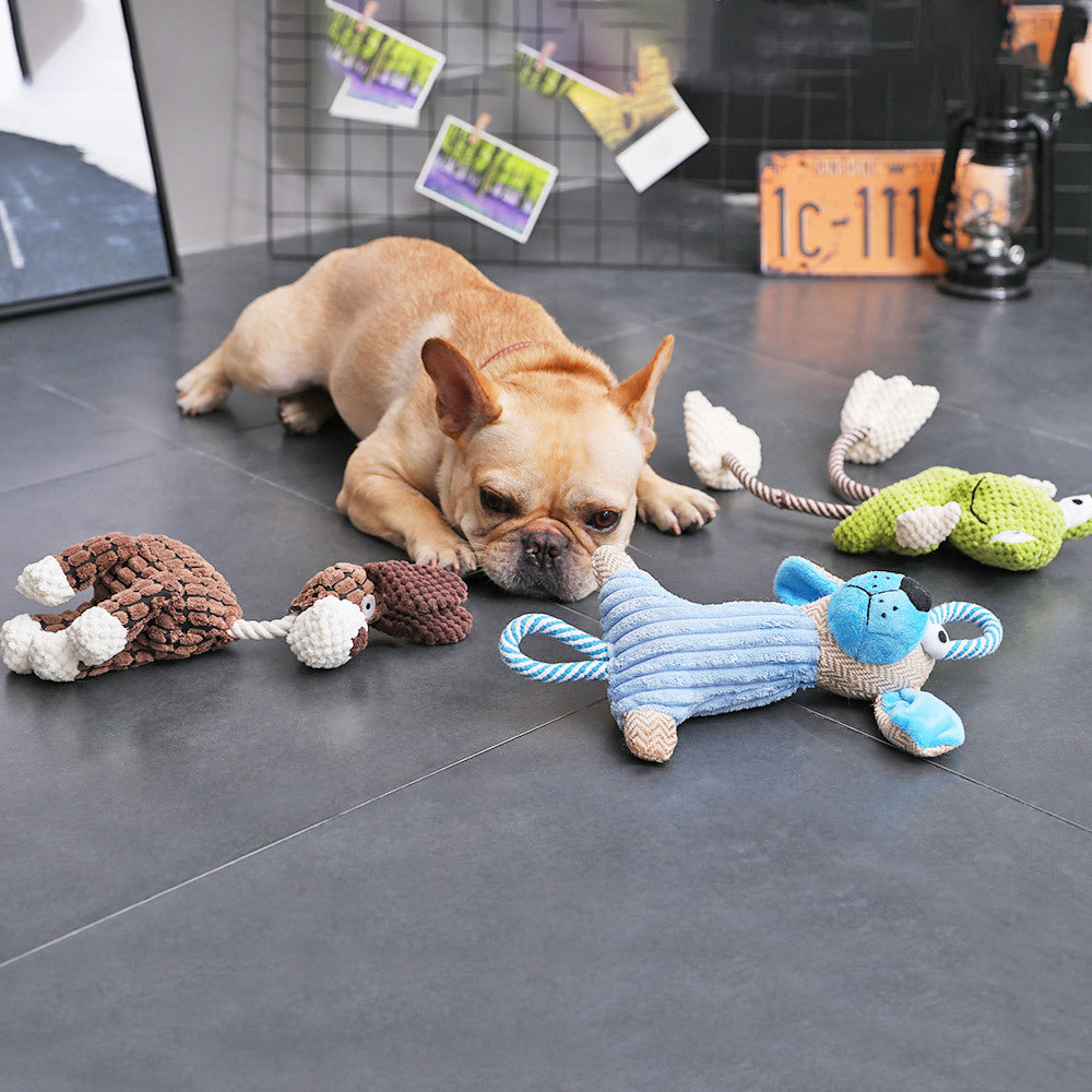 Pet Vocal Toy Plush, Accompany With Bite-resistant And Anti-boring Products Pet Products