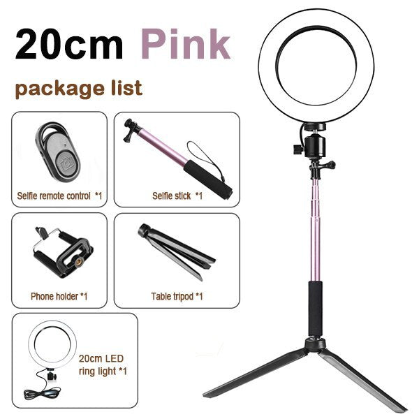 Compatible with Apple, Tripod Fill Light Live Bracket Beauty Light Set Ring Light Gadgets