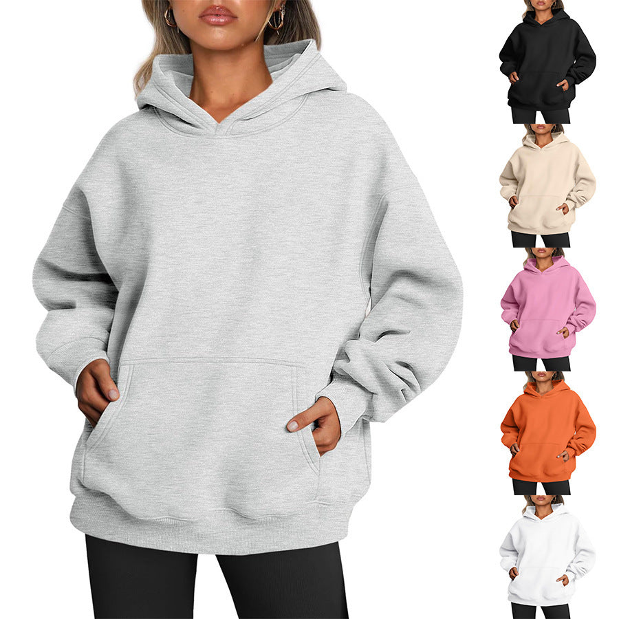 Women's Oversized Hoodies Fleece Loose Sweatshirts With Pocket apparels & accessories