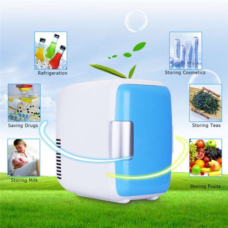 4L Car Refrigerator Mini Small Cooling And Warming HOME