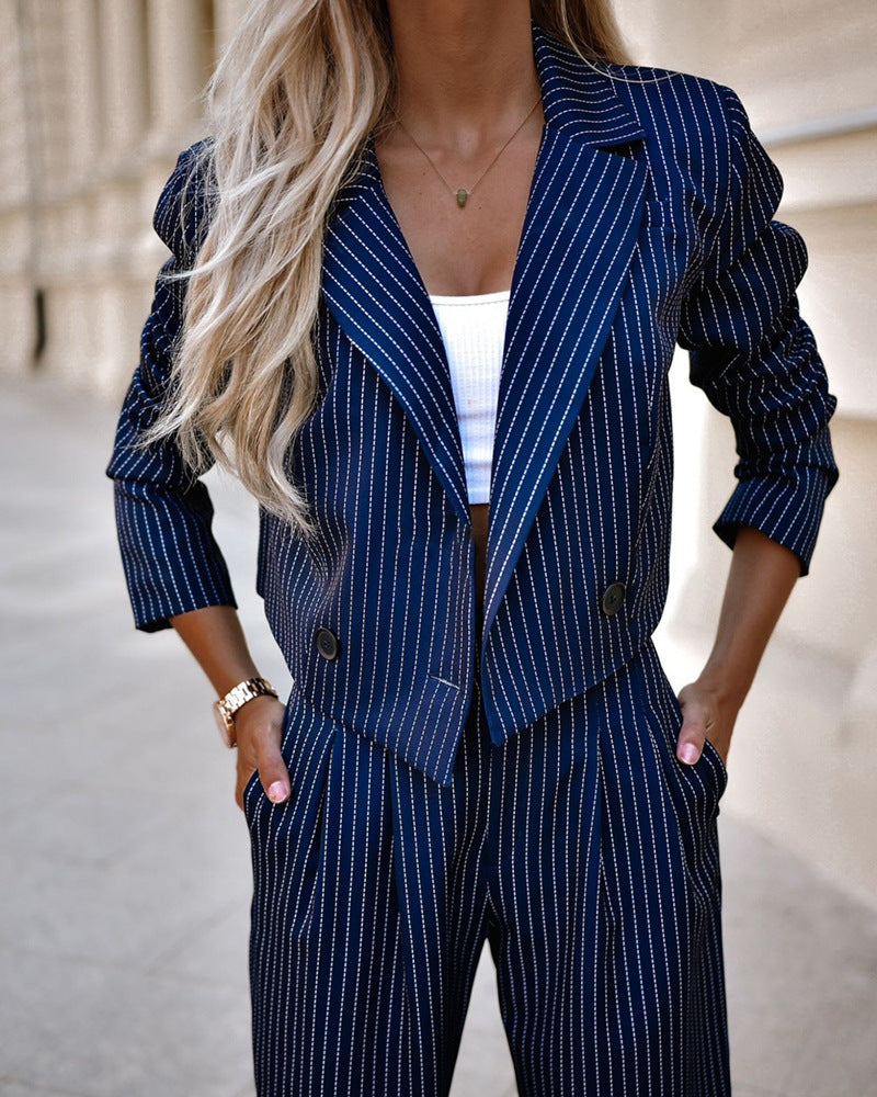 Women's Fashion Straight Pants Suit apparel & accessories