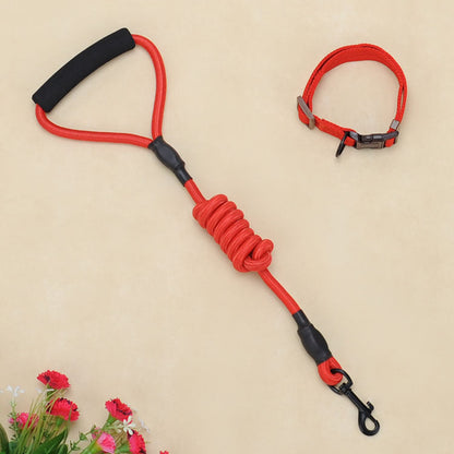 Pet  chest strap foam handle traction rope set Dog Harness