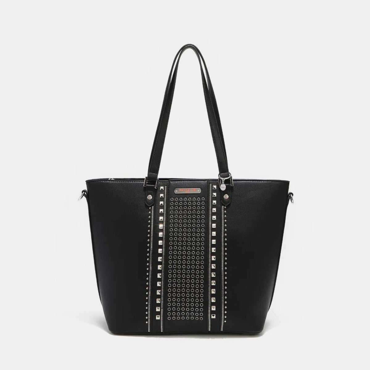 Nicole Lee USA Studded Decor Tote Bag apparel & accessories