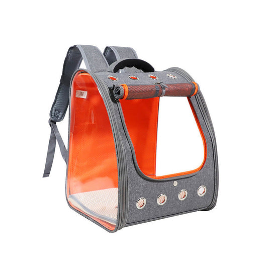 Pet Backpack Full Transparent PVC Pet Backpack Pet Products