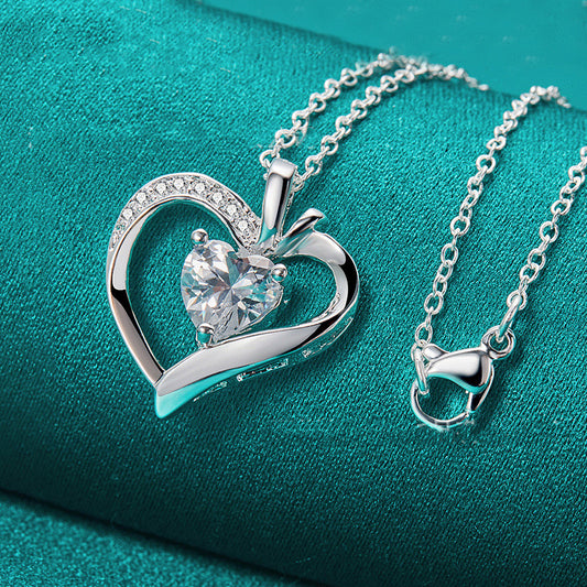 Love Diamond Pendant Jewelry Necklace Jewelry