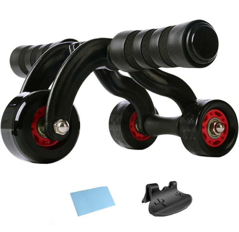 Three-wheel abdominal wheel fitness & sports