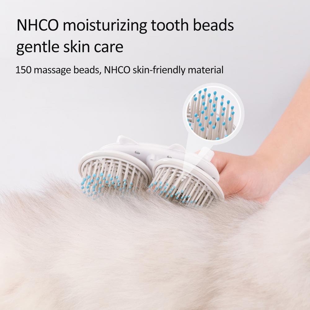 Negative Ion Self Cleaning Pet Hair Removal Brush Pet Hair brush