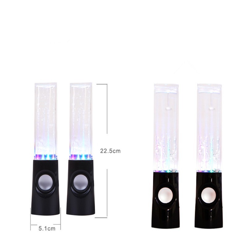 Wireless Dancing Water Speaker LED Light Fountain Speaker Home Party Gadgets