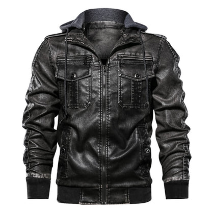 Men's Amazon JOOM Men's Pu Leather Jacket Jacket Plus Size apparels & accessories