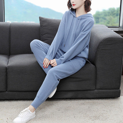 Autumn Fashion Sports Sweater Two-Piece Suit apparels & accessories