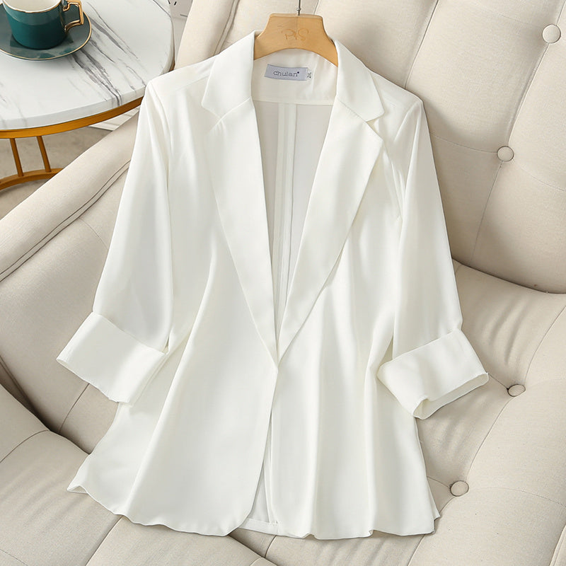 All-match Mid-length Sun Protection Suit Jacket Women's Thin Cardigan apparel & accessories