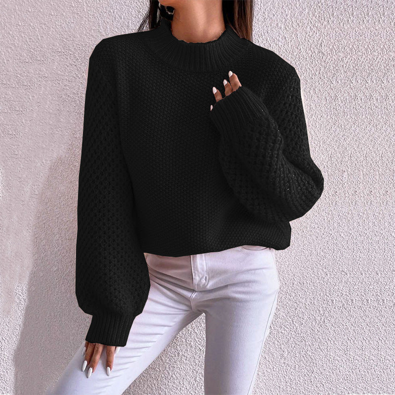 Long Sleeve Round Neck Warm Sweater apparels & accessories