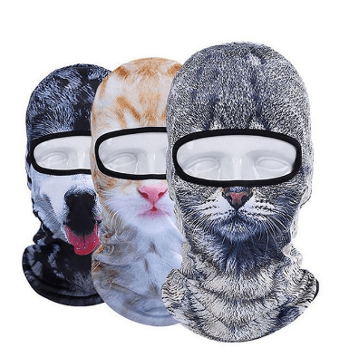 3D Cat Winter Outdoor Mask winter mask